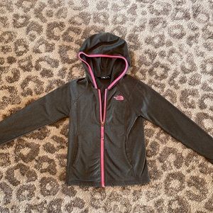 Like New Girls North Face sweatshirt XS (6)